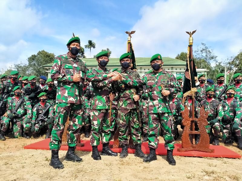 Pangdam II Sriwijaya : Resmikan dan Lantik Komandan Brigif 8/ GC Rejang Lebong