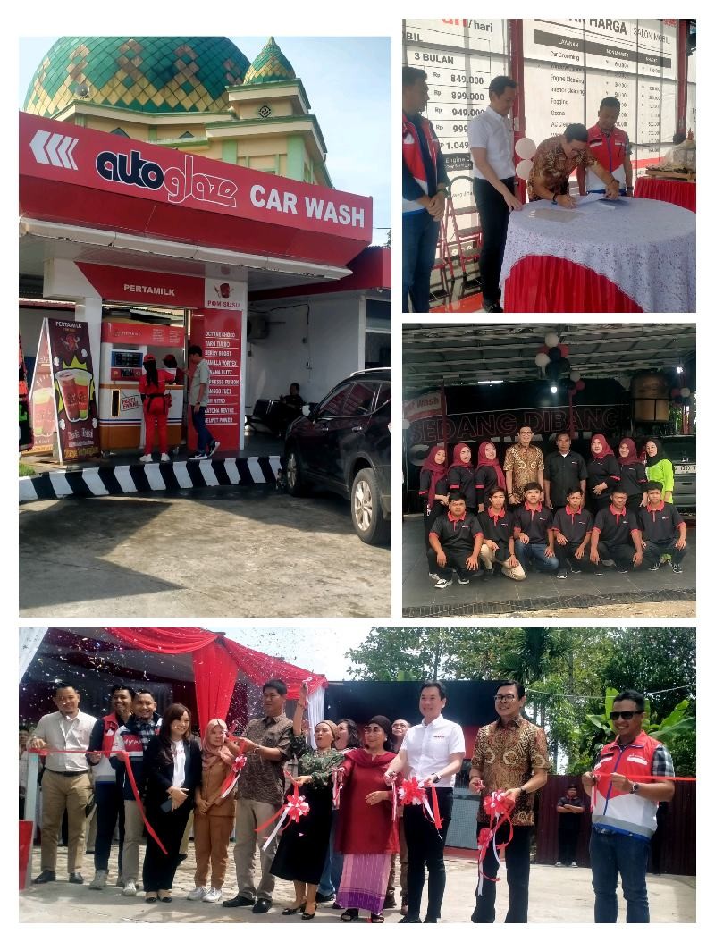 SPBU 24.391.13 Ujan Mas - Pekalongan Hadirkan Autoglaze Car Wash Untuk Kenyamanan Pelanggan